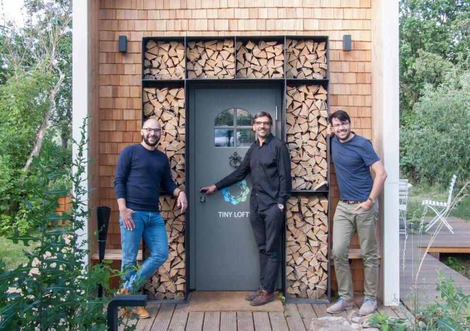 Villa Tiny Haus Auf Idyllischem Grundstueck Im Rittergut Klipphausen Exterior foto